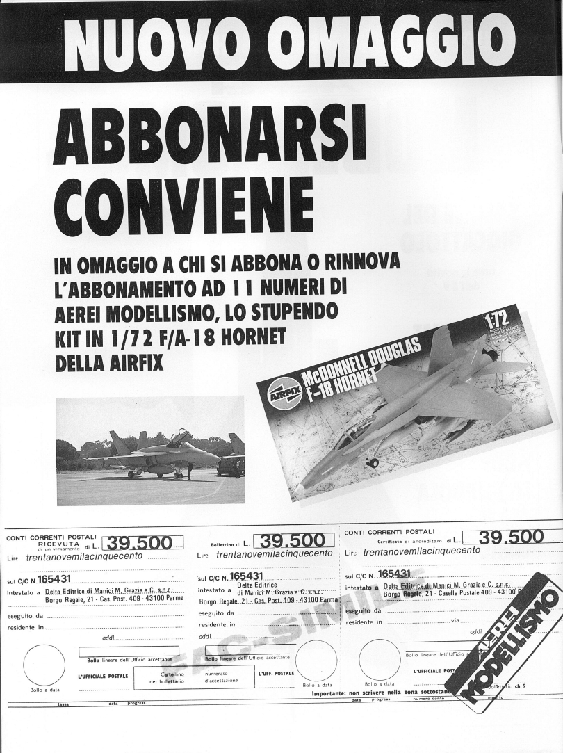 Aerei Modellismo 1989-04